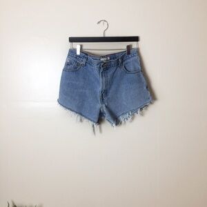 [Levi's] Vintage High Rise Denim Cut Off Shorts